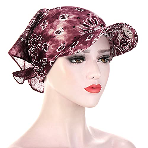 Women Printing Sun Cap Head Hat Hut 33 Hat Racks for Baseball Caps Wall Mounted - color: Coffee+grey+green