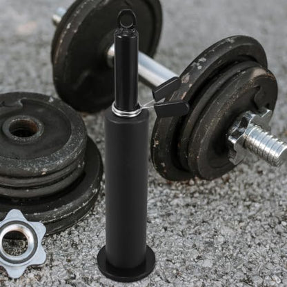Totority Weight Loading Pin with Iron Construction, Multi-Functional Use for Fitness Pulley Cable Machine Attachment to Strength Training, for Shoulder and Back Training