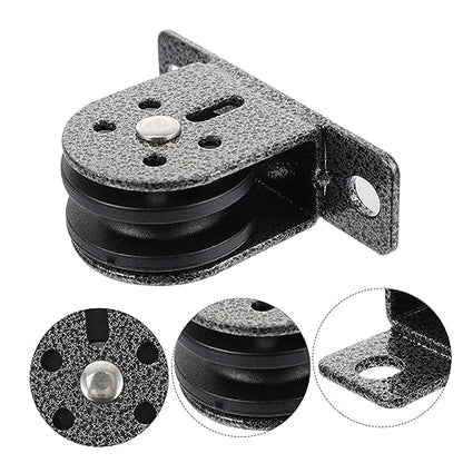 Exercise Pulley Wheel Fitness Bearing Pulley Smooth Rotation Reinforced Material Indoor/Outdoor Use