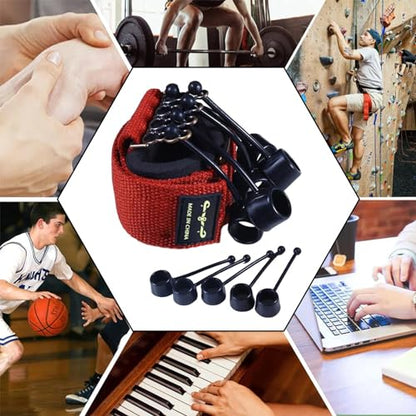 Silicone Finger Trainer Silicone Reusable Grip Strength Trainer | Finger Exerciser for Wrist Physical Rehabilitation, Adults Hand Cramps Recovery, Men Women - color: 60 pounds