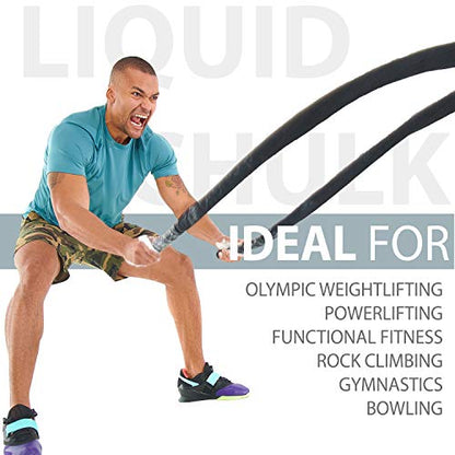 WARM BODY COLD MIND Mess Free Liquid Chalk - Gym Chalk for Weightlifting, Gymnastics, Climbing, Powerlifting - Sports Chalk - Hand Grip Chalk - style: 250ml White