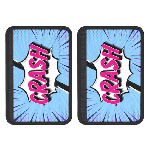 Crash Car Seat Belt Cover Pad for Adults Kids Car Interior Decor Seat Belt Cover Pad 2 PCS Strap Shoulder Pad Seatbelt Covers Protective Sleeves