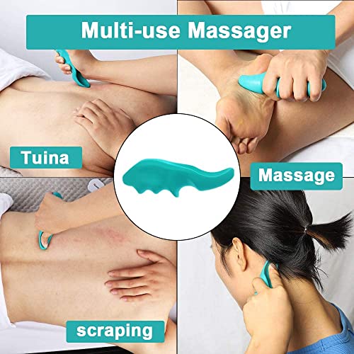 Thumb Saver Massager Deep Tissue Massage Tool Trigger Point Massage Tool Saver Massager(Green)