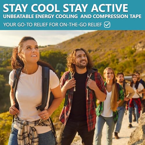 Ice Pack Ice Tape, Self Sticking Bandage Wrap （No Refrigeration Needed）Ice Wrap Instant Cold Compress Compression Tape Wrap, Athletic Muscle Tape, Athletic Tape for Pain and Swelling: Blue - style: Blue