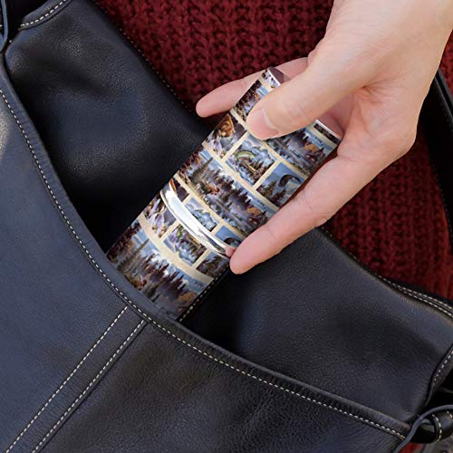 Rocky Mountain Outdoors Panels Pattern Stainless Steel Manicure Pedicure