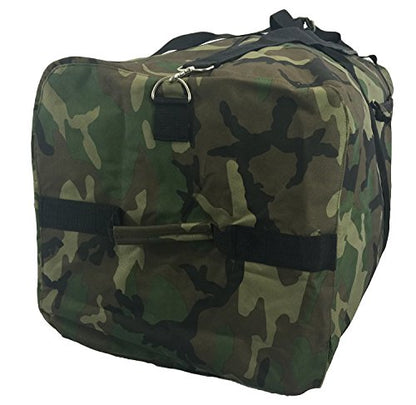 Heavy Duty Cargo Duffel Large Sport Gear Drum Set Equipment Hardware Travel Bag Rooftop Rack Bag - color: Camouflage, size: 42" x 20" x 20"