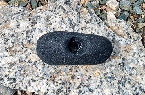 Pinch Alot Polyurethane Bolt-On Rock Climbing Wall Hand Hold - color: Black