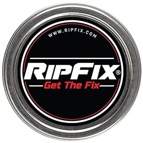 RipFix Hand Salve, Hand Repair Balm for Blisters Calluses Rips, 1.34 oz Tin | Faster Hand Rip Recovery, Soothes Cracks & Tears, Helps Prevent Skin Rips, Built for Active Hands, Deep Skin Moisture - color: Black 1.34oz - 1 Pack