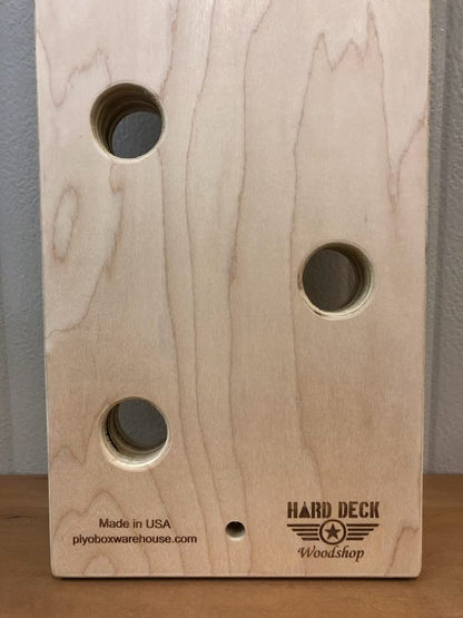 8"x34" Horizontal Climbing Pegboard. New Custom Engraving Options!