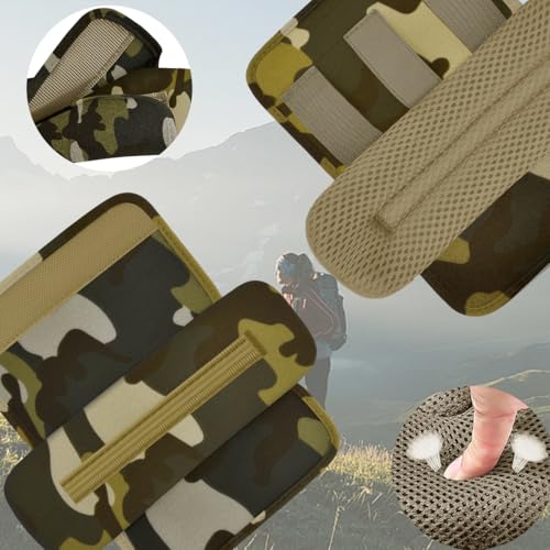 ZINMARK 2-Pack Shoulder Pad Ultra-Thick Tactical Vest Cushion for Laptop Bags, Messenger Bags, Briefcase Bags, Luggage Bags, Tool Bags, Travel Bags and Most Bags, Camouflage Green - color: Camouflage Green