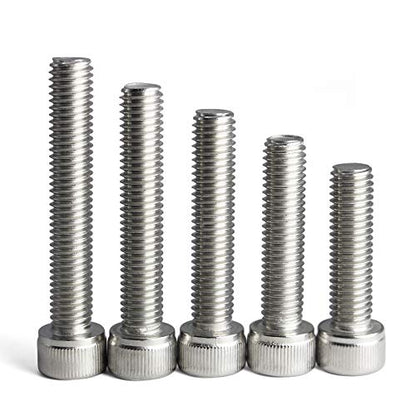 M6 x 20/25/ 30/35/ 40mm Socket Head Screws M6 Bolts 304 Stainless Steel Machine Metric Hex Socket Screw, 50PCS - size: M6 x 20/25/30/35/40mm