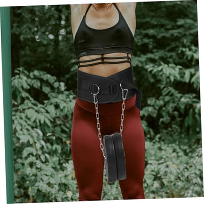 VICASKY Weight Lifting Dipping Belt with Chains for Resistance Training Adjustable Heavy Duty Muscles Workout Equipment for Men Suitable for Bodybuilding and Strength Training