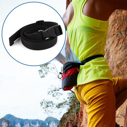Chalk Bag Bucket Strap with Clip Buckle,Lightweight Chalk Bag,Rock Climbing Gear for Gym,Climbing,Athletics