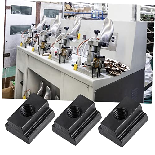Mobestech 10pcs T-Type Sliding Nut Block M8 Steel Nuts for Furniture Cabinetry and Rock Climbing Holds