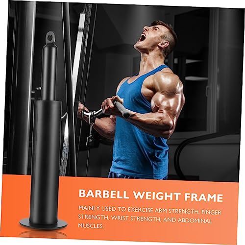 VANZACK 1Pc Steel Weight Loading Pin for Dumbbell Plates Durable Barbell Slice Load Rod for Strength Training and Fitness Equipment