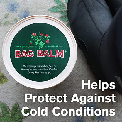 Bag Balm Vermont's Original Hand & Skin Moisturizer, Cracked Heels Treatment, Dry Hands & Dogs Ointment - 72oz Pail - size: 72 Ounce (Pack of 1)