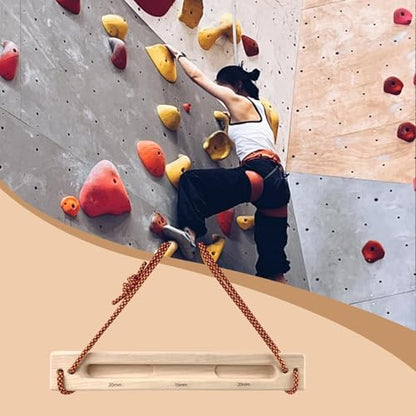 for Rock Climbing Hang Hold with Rope Portable Indoor and Outdoor Use Compact Pull up Climbing Training