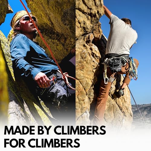 SURVIVOR Chalk Bag for Rock Climbing, Bouldering, Weightlifting, and More