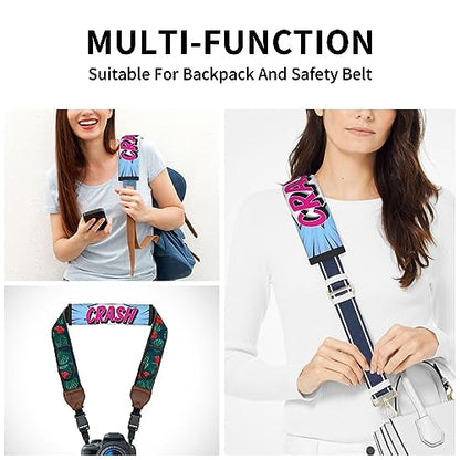 Crash Car Seat Belt Cover Pad for for A More Comfortable Driving Car Interior Accessories Seat Belt Cover Pad 2 PCS Shoulder Strap Covers