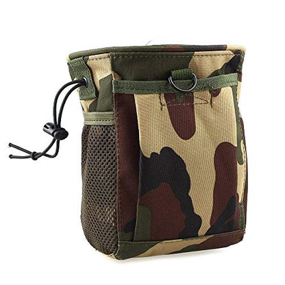 Belt/MOLLE Mini Dump Pouch/Shotshell Carrier/Chalk Bag - color: Woodland
