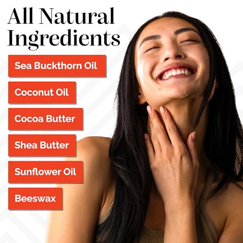 sibu Miracle Stick with Himalayan Sea Buckthorn, 2 ounces | Soothes dry skin, bug bites, sunburn, windburn and chafing. Large, long-lasting size.