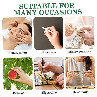 Finger Picking Prevention 200pcs Cotton Finger Caps Fabric Protective Cover