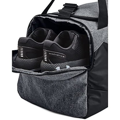 Under Armour Undeniable 5.0 Duffle - color: Pitch Gray Medium Heather (012)/Black, size: Large (101L)