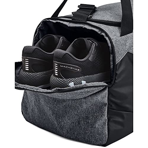 Under Armour Undeniable 5.0 Duffle - color: Pitch Gray Medium Heather (012)/Black, size: Small (40L)