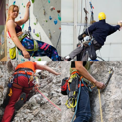 Climbing Holds Anchor Set - 6 PCS - Stainless Steel Bolt Hanger and Bolt Heavy Duty Climbing Holds Weight 2500KG for Indoor Outdoor Climb Train - size: 10MM