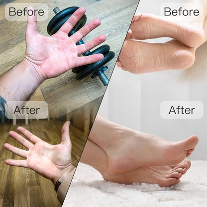 AprElm Portable Electric Hand & Foot Callus Remover with 2 Glass Grinding Heads, Rechargeable 800RPM Mini Electric Hand & Foot File for Travel Outdoors Climbers Gym Athletes (E9 Pearl White) - color: Pearl White