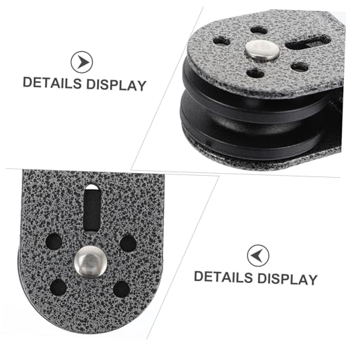 Exercise Pulley Wheel Fitness Bearing Pulley Smooth Rotation Reinforced Material Indoor/Outdoor Use