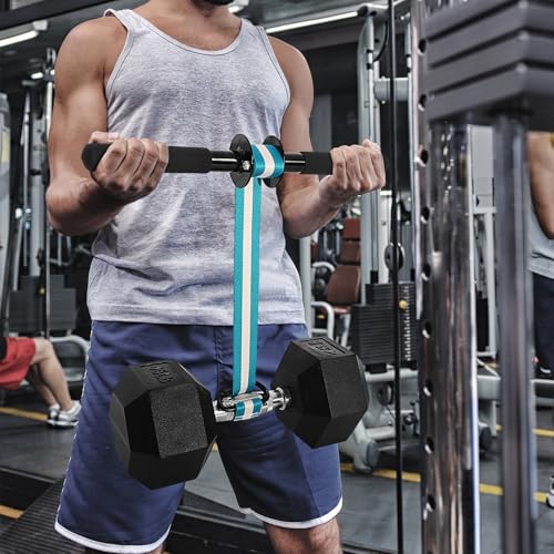 Wrist Forearm Roller Strengthener Exerciser: Forearm Blaster Forearm Roller Grip Strength Training with Anti-Slip Handles