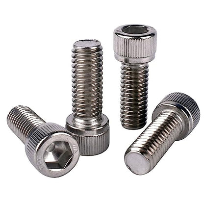 1/4-20 x 1-1/4" Allen Hex Socket Head Screw Bolt, 304 Stainless Steel 18-8, UNC Machine Full Thread, Pack of 20 - size: 1/4-20 x 1-1/4" (20 PCS)