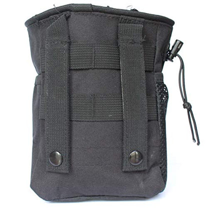 Belt/MOLLE Mini Dump Pouch/Shotshell Carrier/Chalk Bag - color: Black