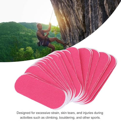 Bowling Thumb Tape Protective Secure Grip Finger Support Tape for Bowlers 10 Pairs Polyester Hook and Loop Fasteners Plastic Buckle