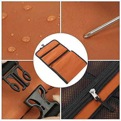 Climbing Gear Organizer, Climbing Gear Storage Bag Portable Quickdraw Hanging Storage Pouch Nylon Equipment Bag for Rock Ice Climb