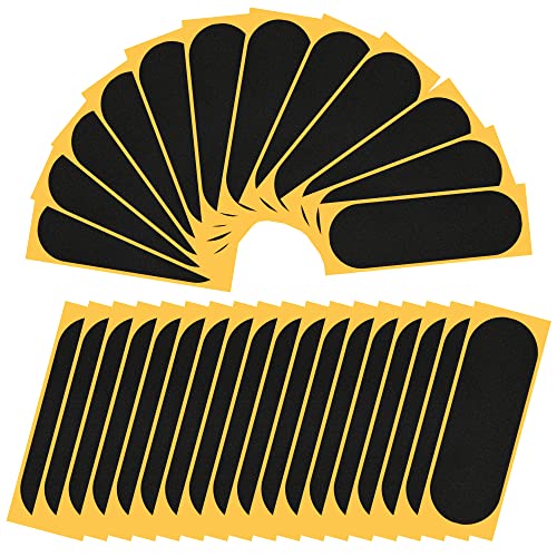 30Pcs Pre Cut Grip Tape for Fingerboards, 100mm*28mm One Step Install Pro Finger-Skateboard Foam Adhesive Stickers (30pcs) - color: Style3 30pcs