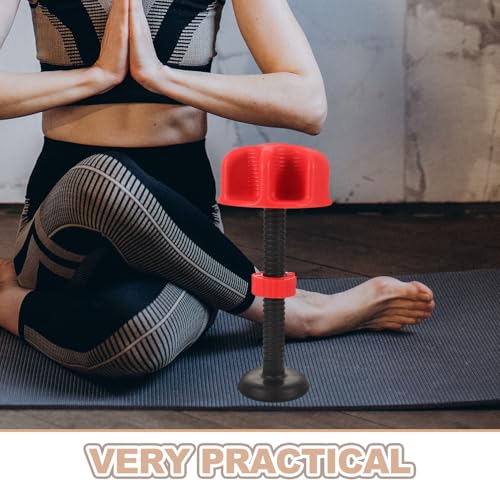 KALLORY Five Finger Trainer Hand Grippers Grip Strength Trainer Set Adjustable Resistance Crimson Fitness Accessory for Weightlifting Climbing and Strength Training with 2.5-4.2cm Hole