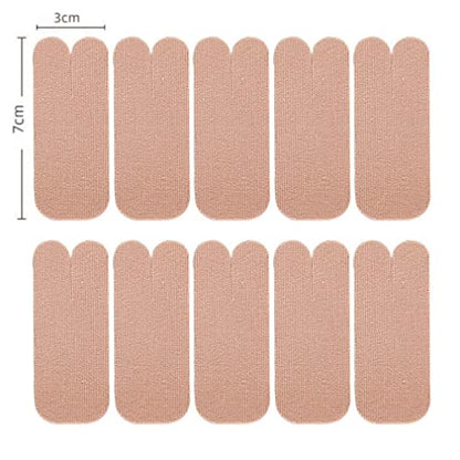 Thumb Protecting Tape Thumb Straps, Self Adhesive Big Finger Cover Stickers, Stretchy Athletic Tape, Elastic Finger Pain Relieving Patch for Sport, Joint Support Arthritis Sprains Strains (10 PCS) - color: 10 PCS