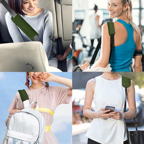 ZINZ Universal Shoulder Pad with Ultra Thick Cushion for Bag Luggage Bag Crossbody, Plus Long & Anti-Slip & Breathable,Blue - color: Blue