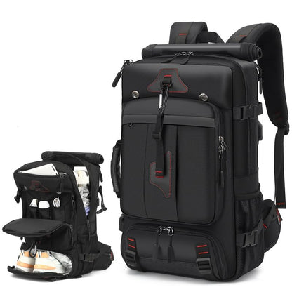Men Travel Backpack,Fits 16 Inch Laptop,for Work&Travel，40L Large Capacity - size: Medium