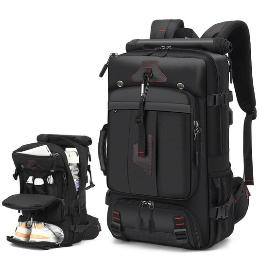 Men Travel Backpack,Fits 16 Inch Laptop,for Work&Travel，40L Large Capacity - size: Medium