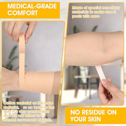 COMNICO Finger Tape A - color: Skin Color, size: 2 Rolls