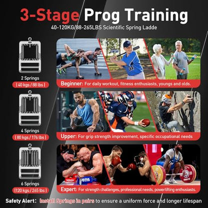 2-in-1 Grip Strength Tester & Trainer - 150kg/330lb Digital Dynamometer with Adjustable Resistance Levels Backlit LCD Screen for Sports & Fitness