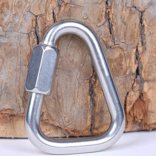 Triangular Rock Climbing Equipment for Mountaineering Rappelling Tree Strap High Hardness Equipment - color: Diameter 8mm