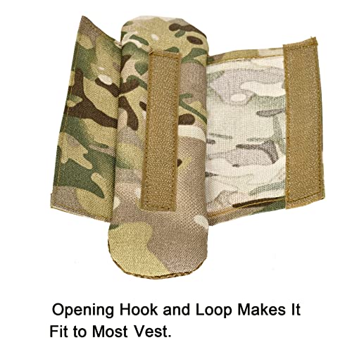 2 Pack Shoulder Strap Pad,Vest Shoulder Strap Pads Backpack Strap Pads Fit 2'' Sling Bags Shoulder Straps - color: Camouflage