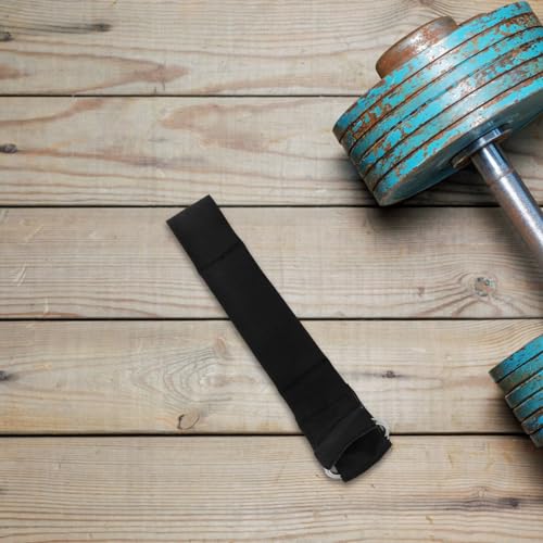 SUPVOX Heavy Duty Weight Plate Loading Strap for Dumbbell and Barbell Training Fitness Belt for Weightlifting Design for Secure Weight Support