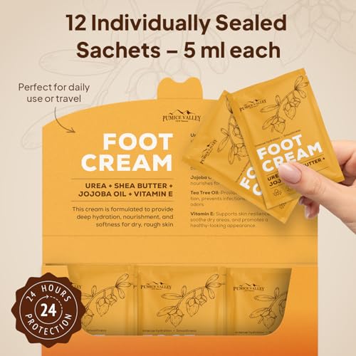 Travel Foot Care Kit – Callus Remover Foot Cream Travel Pack + Wooden Cleaning Finger Nail Brush with Nylon Charcoal Bristles & Hanging Rope