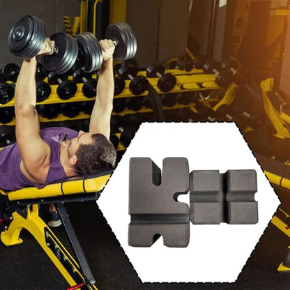 2Pcs Bench Press Blocks Adjustable Height Bench Press Boards for Chest Workout Squat Deadlift Upper Body Tricep Forearm
