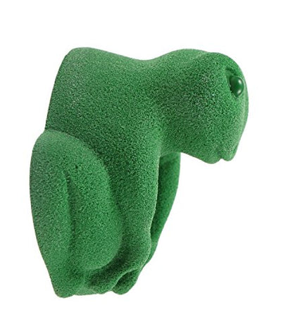 Atomik Rock Climbing Holds Large Bolt-On Tree Frog in Green